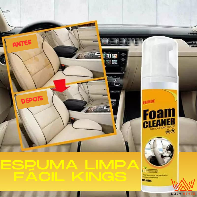 Espuma Kings Foam Cleaner™ ORIGINAL - Limpa Fácil